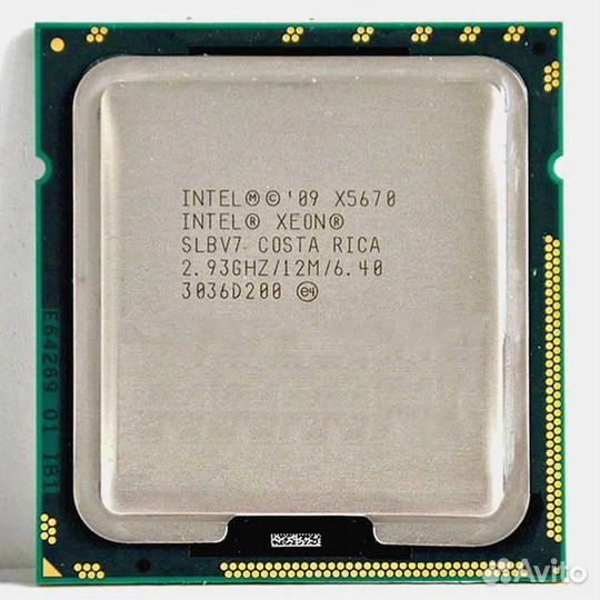 Процессор intel Xeon x5670 LGA1366
