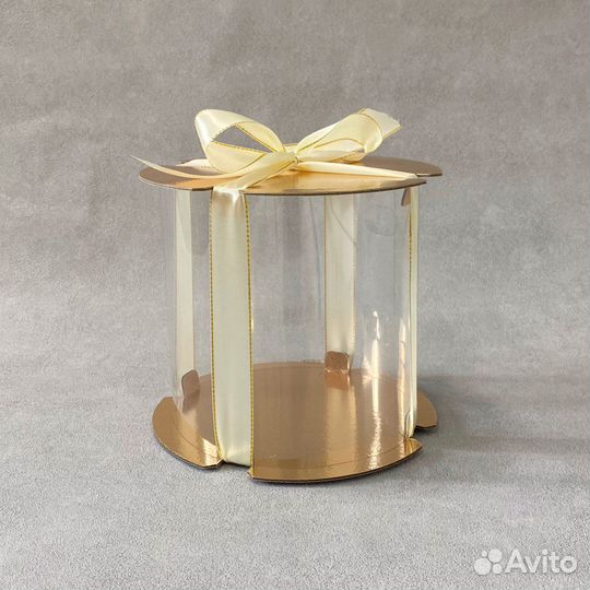 Коробка тубус для торта