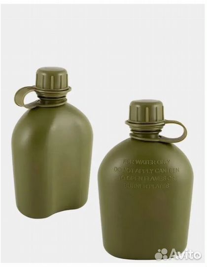 Фляга армейская с котелком