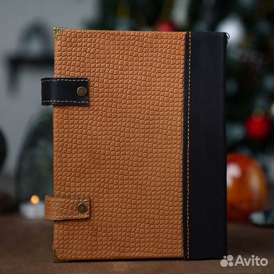 Авторский Кожаный блокнот в подарок А5
