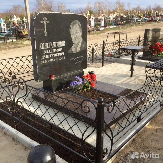 Памятники, ограды на могилу