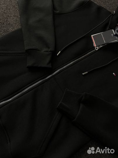 Зип худи Tommy Hilfiger с флисом