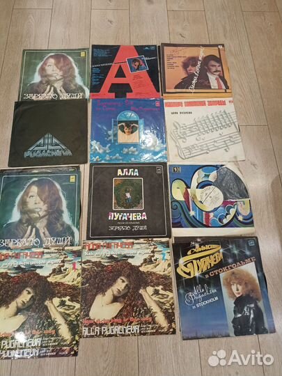 Виниловые пластинки Аллы Пугачевой