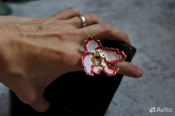 Кольцо Schiaparelli цветок