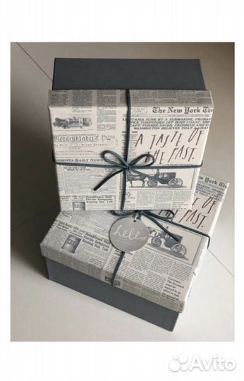 Подарочная упаковка набор коробок