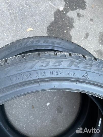 Pirelli Scorpion Winter 315/30 R22 и 275/35 R22