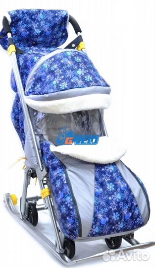 Коляска санки