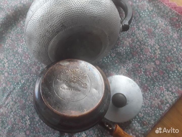 Турка медная и аллюминевый кофейник СССР