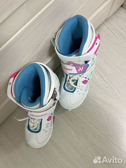 Коньки детские Nordway раздвижные 26-31