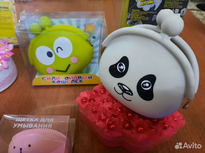 Силиконовый кошелек, пенал-чехол