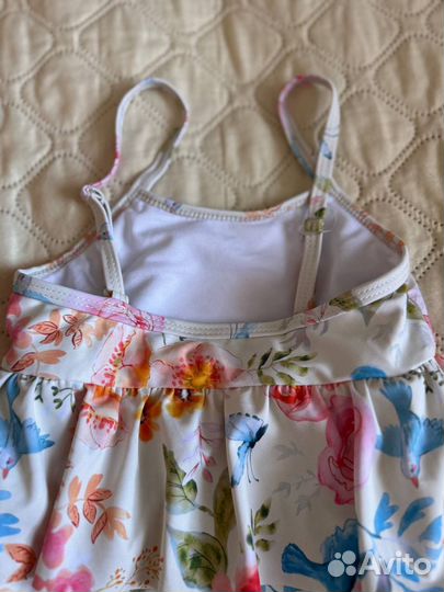 Купальник слитный для девочки 104