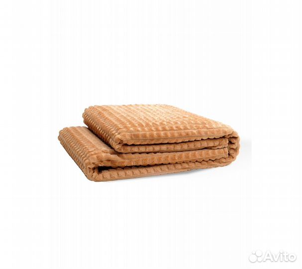 Плед GoodNight Велсофт Velvet 180х200, капучино