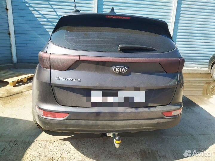 Фаркоп на Kia Sportage 2016-2018 с оцинк. шаром