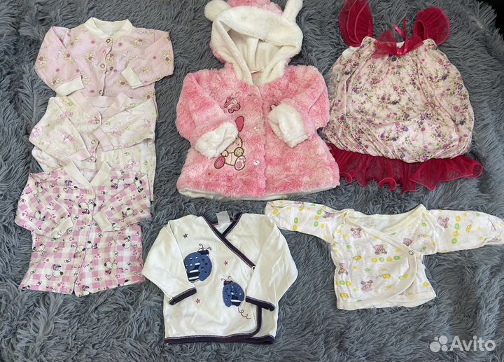 Вещи пакетом на девочку