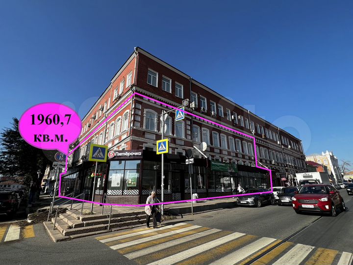 Арендный бизнес - Комплекс помещений, 1960.7 м²