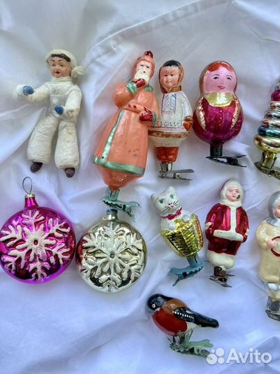 Советские елочные игрушки