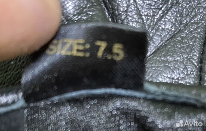 Перчатки женские из натуральной кожи