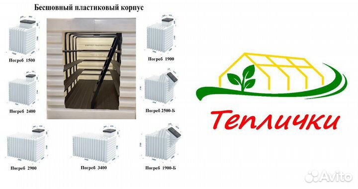 Пластик погреб