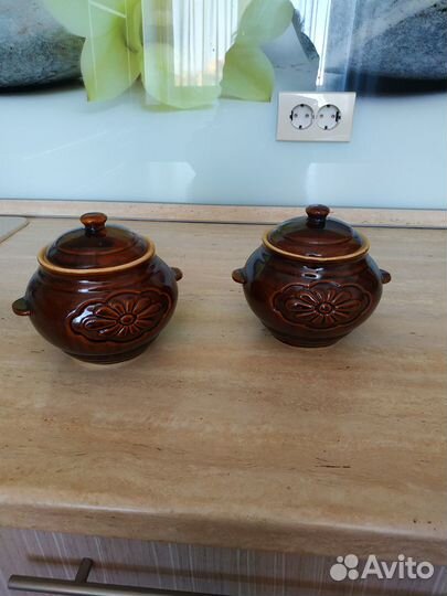 Горшок для запекания бу