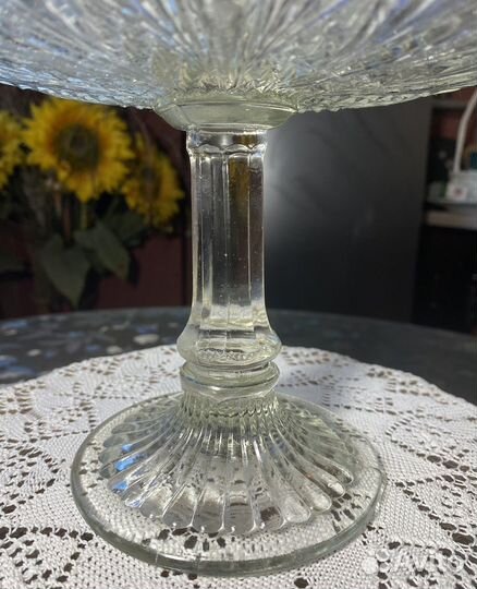 Ваза для фруктов старинная,первая треть 19 в