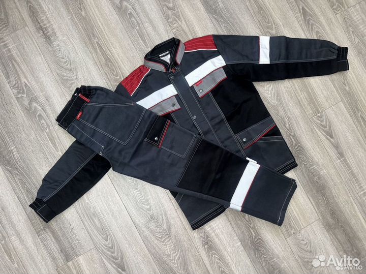 Рабочий костюм Polinom grey. Спецодежда. Роба