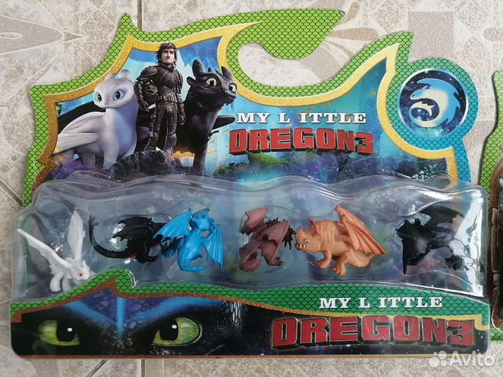 Беззубик набор дракончиков