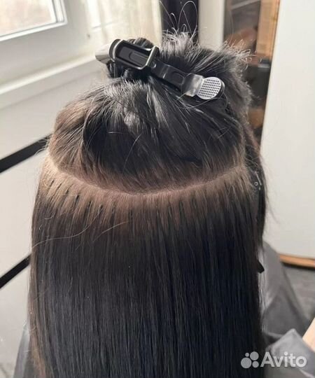 Модель на наращивание волос