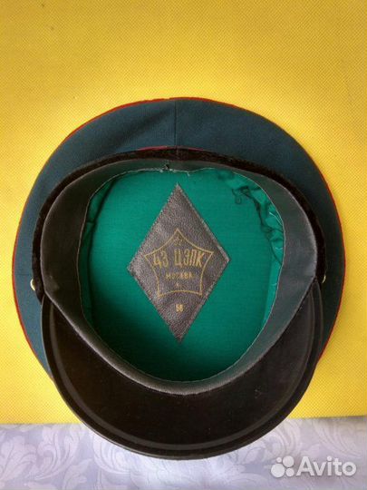 Фуражка офицерская военная для парадной формы