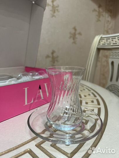 Турецкий чайный набор (сервиз) новый