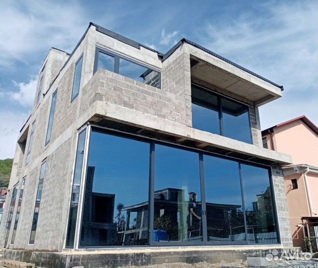 Панорамное остекление с установкой