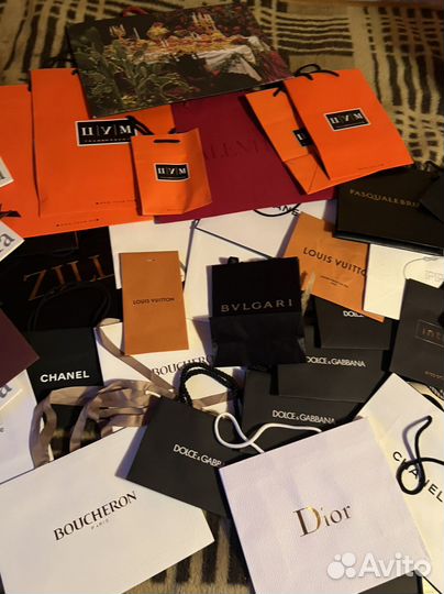 Пакеты и коробки брендовые