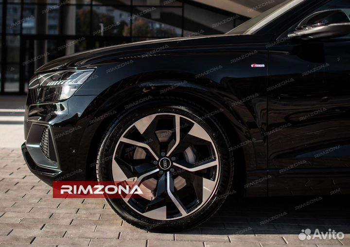 Кованые диски R22 на Audi Q7
