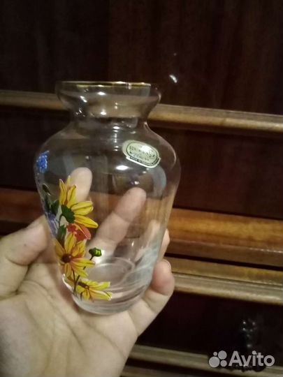 Ваза богемия СССР