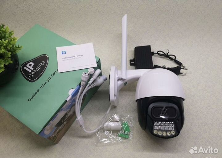 4G Камера видеонаблюдения с сим-картой