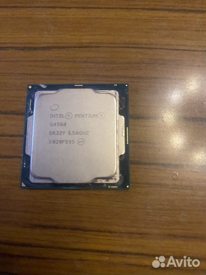 Процессор intel pentium g4560