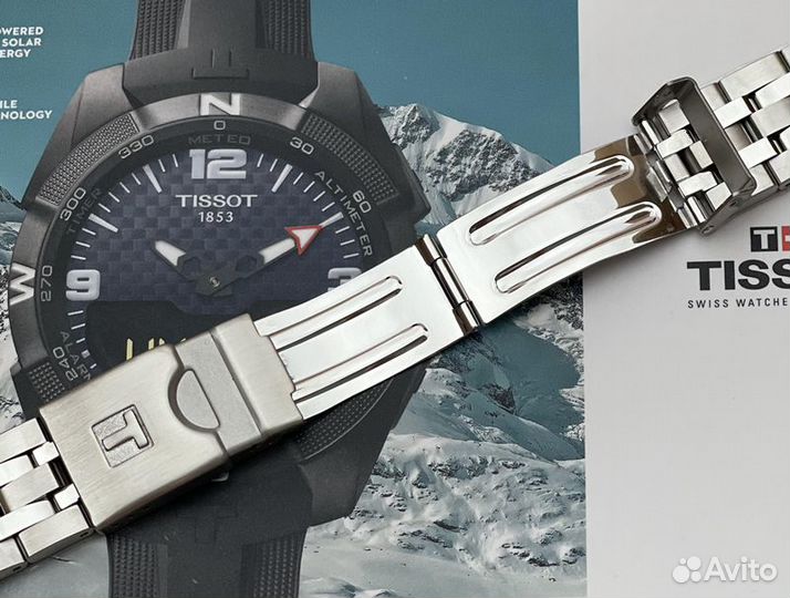 Браслет механического хроногрофа Tissot PRC200