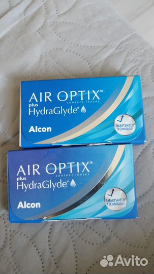 Линзы контактные Air Optix HydraGlyde