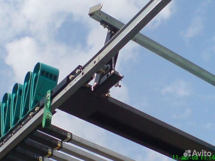 Сдвижная крыша на полуприцеп