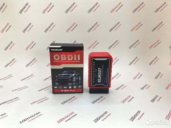 Cканер Kingbolen ELM327 v. 1.5 WiFi Android, iOs