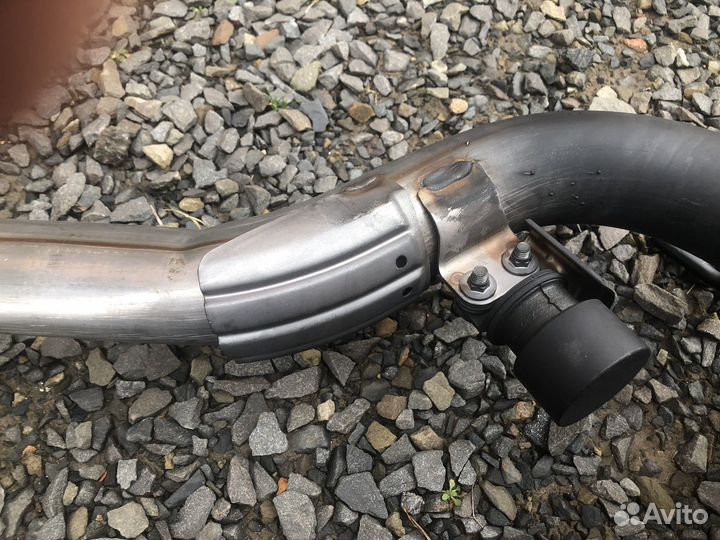 Выхлопная труба на lexus 570LX