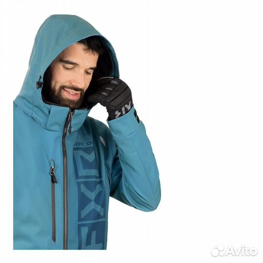 Комбинезон FXR Helium с утеплителем Steel/Dark Ste