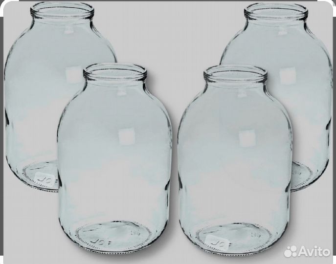 Стеклянная банка 3л