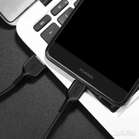 Кабель hoco X20 USB - Type-C 3A, 1m