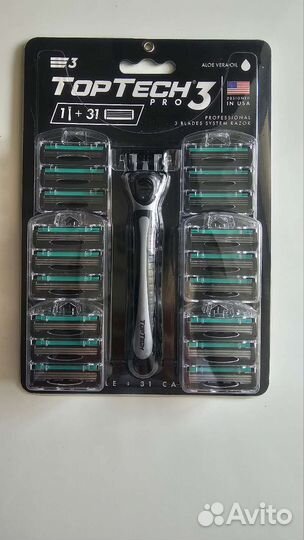 Станок для бритья TopTech 3 + 31 сменная кассета