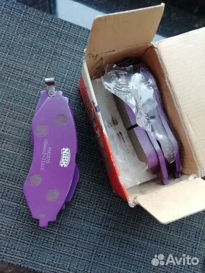 Колодки тормозные дисковые nibk PN0370