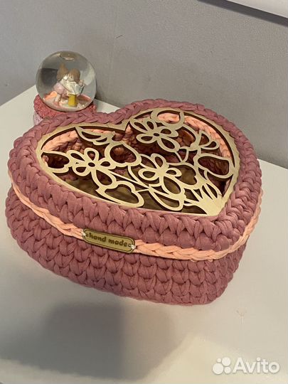 Корзины из трикотажной пряжи. Ручная работа