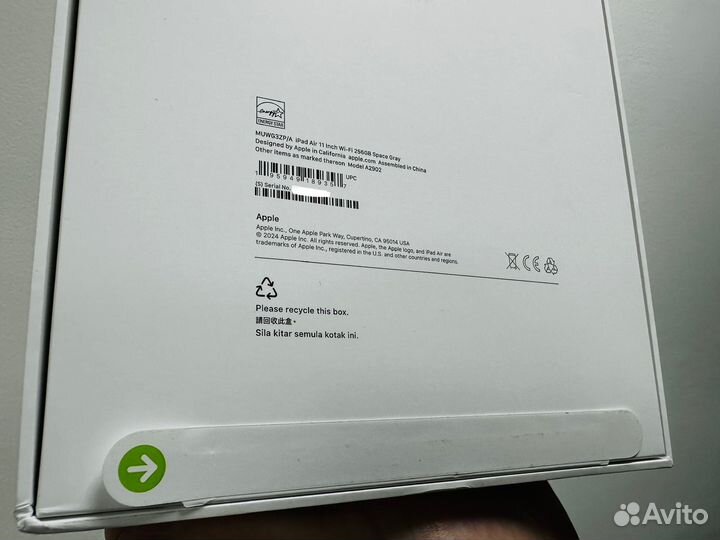 iPad Air 6 M2 256Gb wifi Gray