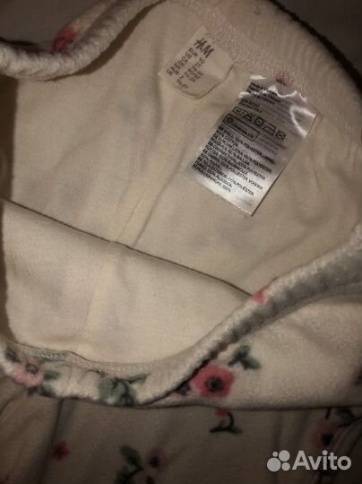 Флисовый костюм hm 86 92