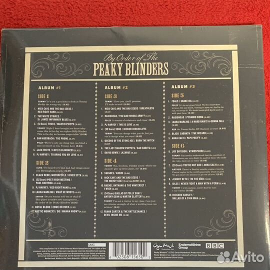 OST Peaky Blinders 3LP