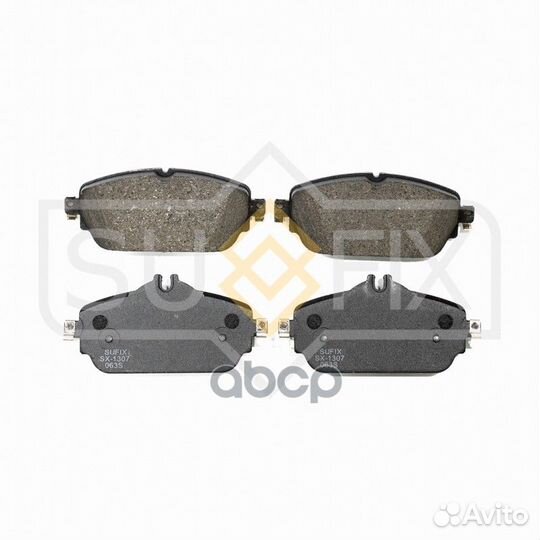 Колодки тормозные дисковые перед прав/лев S